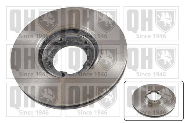 Disque de frein QUINTON HAZELL BDC4583