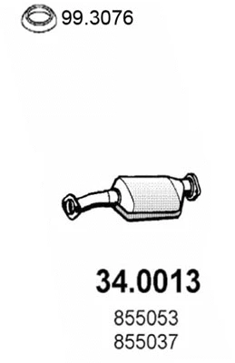 Catalyseur ASSO 34.0013