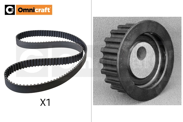Kit de courroie crantée Omnicraft 2328658