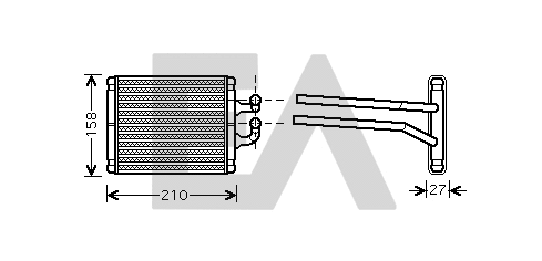Système de chauffage EACLIMA 45C36012
