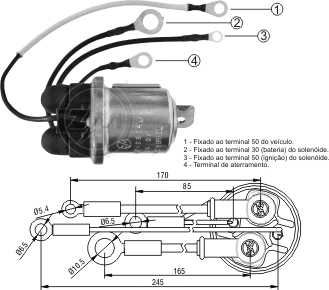 Contacteur, démarreur ZM ZM 2-409