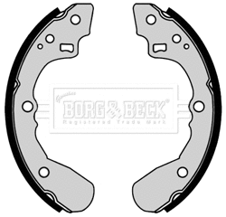 Jeu de mâchoires de frein BORG & BECK BBS6369