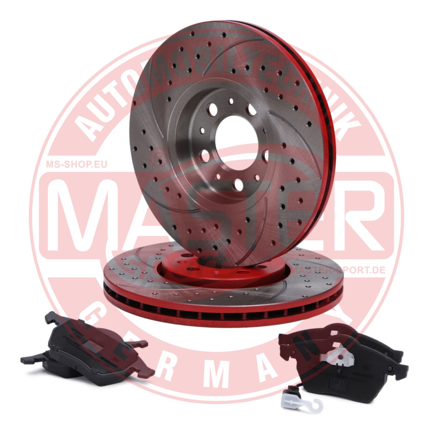 Kit de freins, frein à disques MASTER-SPORT GERMANY 202521130