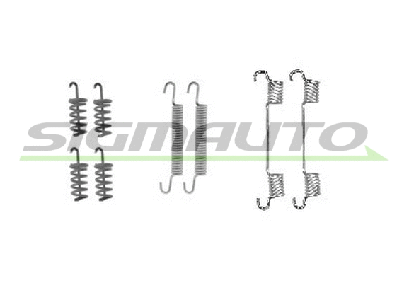 Kit d'accessoires, mâchoire de frein SIGMAUTO SK0868