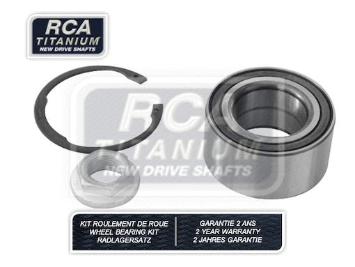 Kit de roulements de roue RCA FRANCE RCAK1444