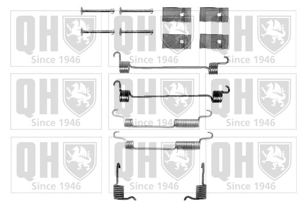 Kit d'accessoires, mâchoire de frein QUINTON HAZELL BFK319