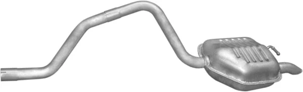 Silencieux arrière POLMO 08.659