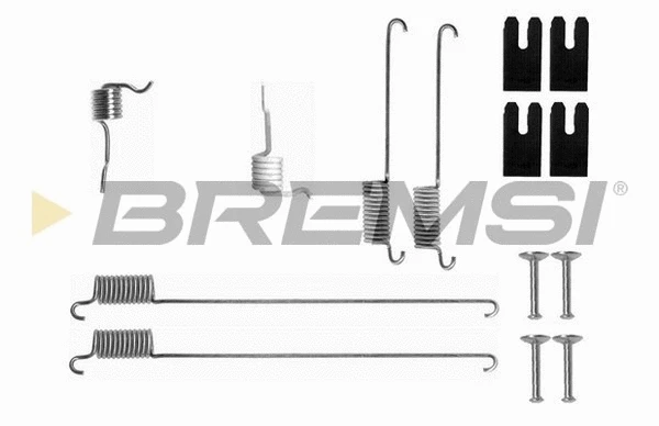 Kit d'accessoires, mâchoire de frein BREMSI SK0829
