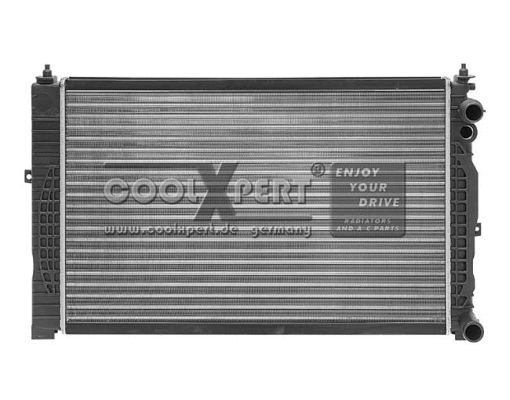 Radiateur, refroidissement du moteur BBR Automotive 002-60-01826
