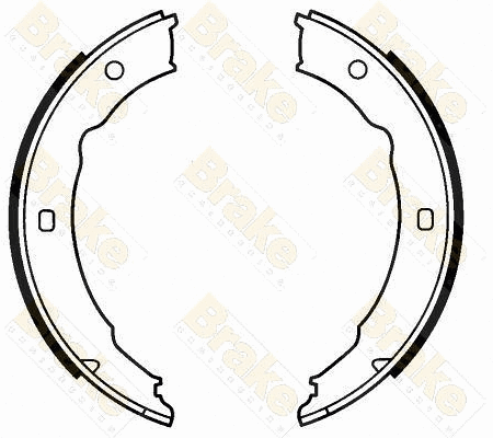 Jeu de mâchoires de frein, frein de stationnement Brake ENGINEERING SH2568