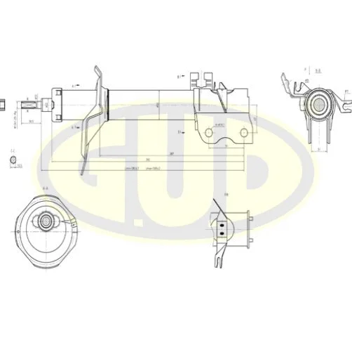 Amortisseur G.U.D. GSA334361
