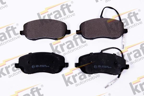 Kit de plaquettes de frein, frein à disque KRAFT AUTOMOTIVE 6006160