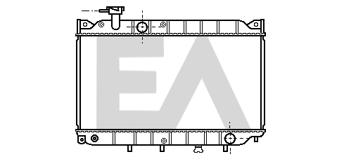 Radiateur, refroidissement du moteur EACLIMA 31R52003