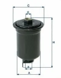 Filtre à carburant UNIFLUX FILTERS XB33