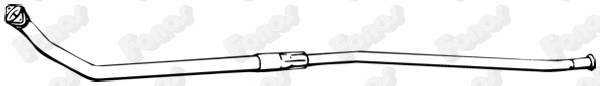 Tuyau d'échappement FONOS 31536