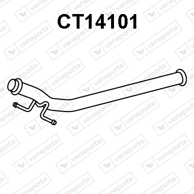 Tuyau d'échappement VENEPORTE CT14101