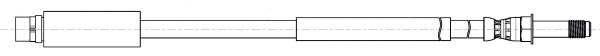Flexible de frein CEF 515286