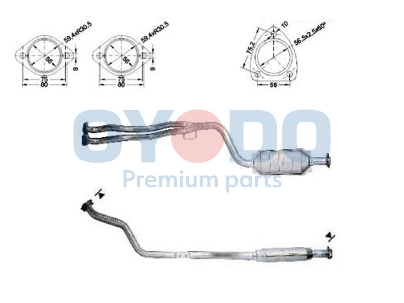 Catalyseur Oyodo 10N0080-OYO
