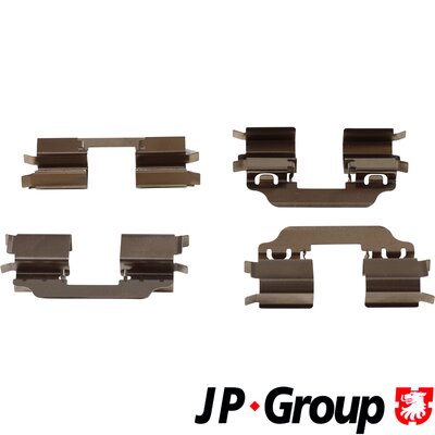 Kit d'accessoires, plaquette de frein à disque JP GROUP 4364003810
