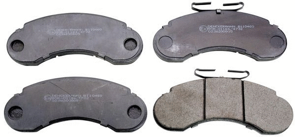 Kit de plaquettes de frein, frein à disque DENCKERMANN B110460