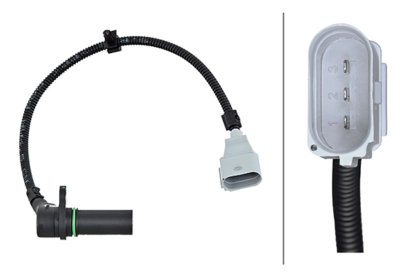 Capteur d'angle, vilebrequin HELLA 6PU 009 168-711