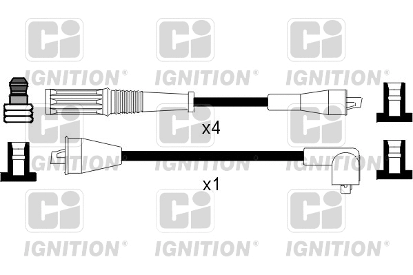 Kit de câbles d'allumage QUINTON HAZELL XC852