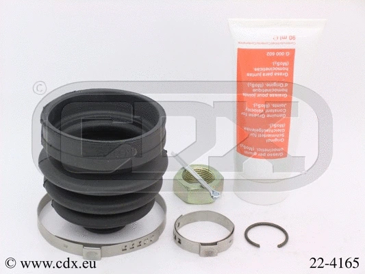 Jeu de joints-soufflets, arbre de commande CDX 22-4165