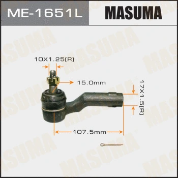 Rotule de barre de connexion MASUMA ME-1651L