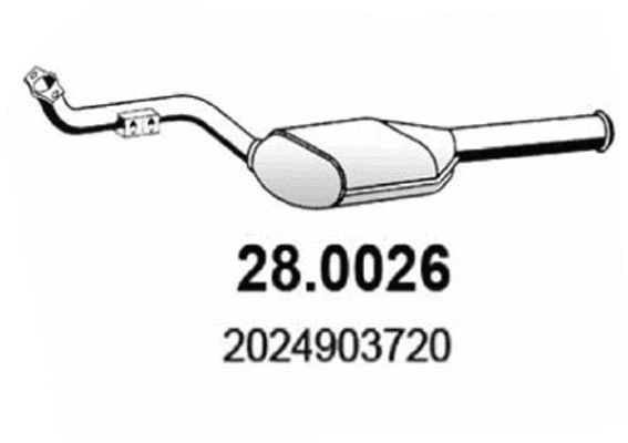 Catalyseur ASSO 28.0026