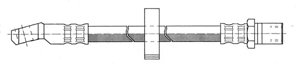Flexible de frein CEF 516958