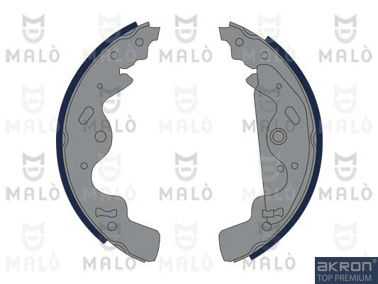 Jeu de mâchoires de frein AKRON-MALÒ 1390256