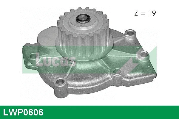 Pompe à eau, refroidissement du moteur LUCAS LWP0606