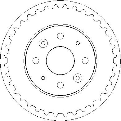 Tambour de frein National NDR232