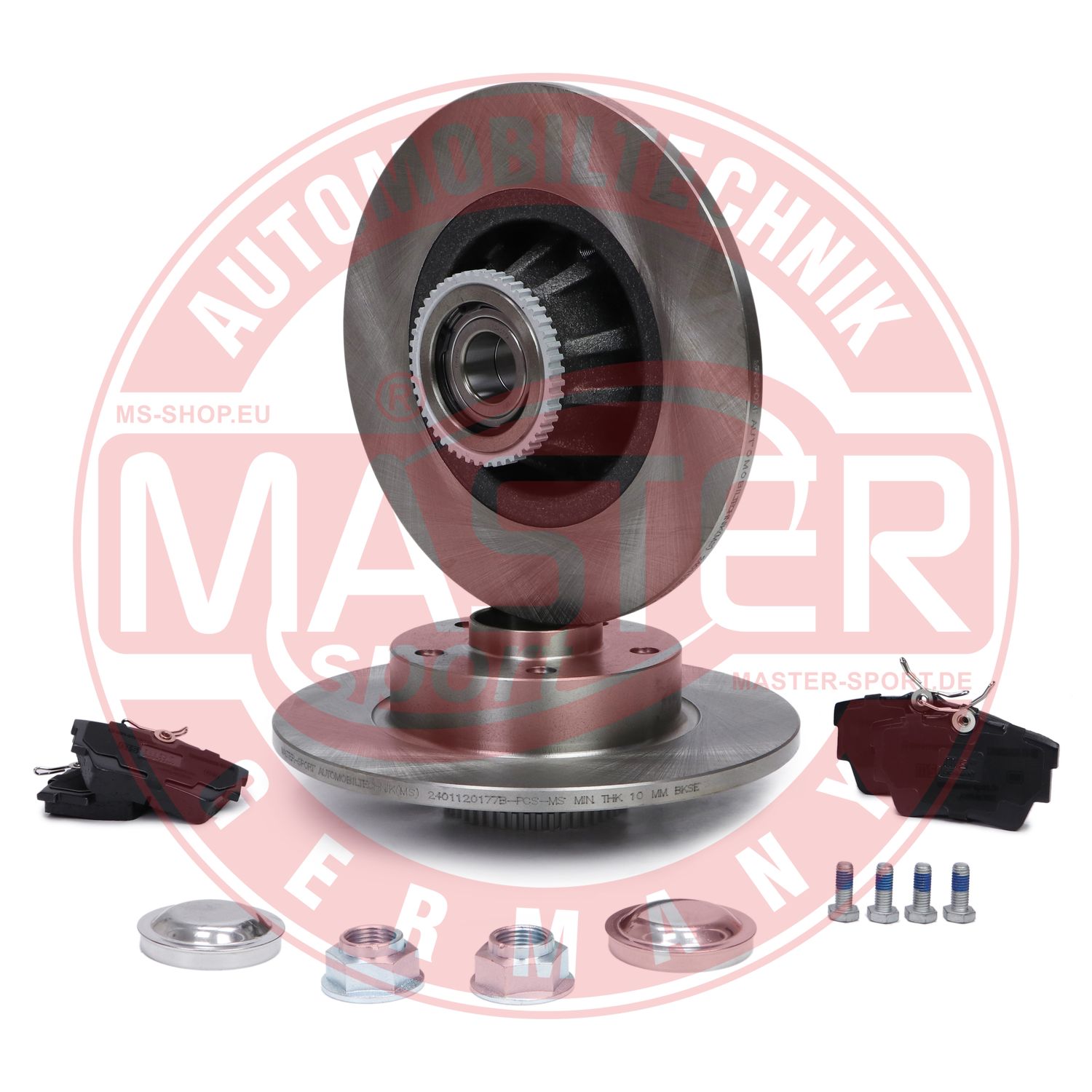 Kit de freins, frein à disques MASTER-SPORT GERMANY 201201771