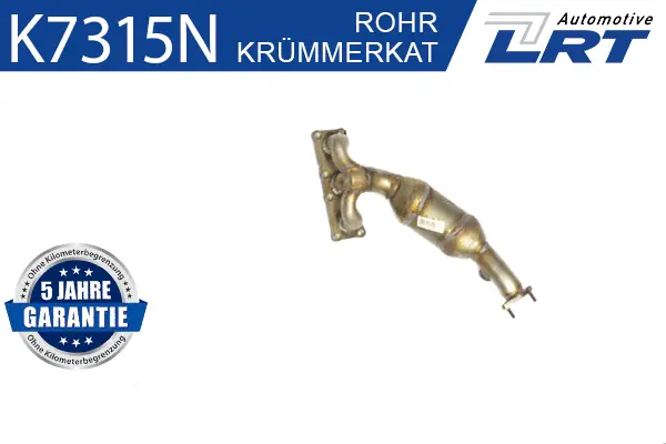 Catalyseur en coude LRT K7315N