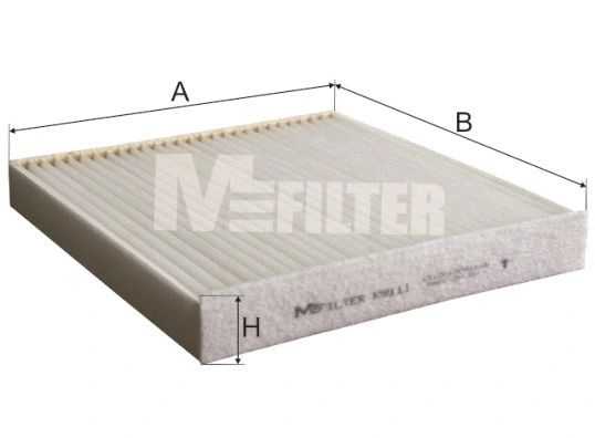 Filtre, air de l'habitacle MFILTER K 9111