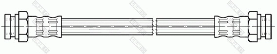 Flexible de frein GIRLING 9001354