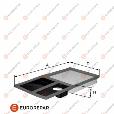 Filtre à air EUROREPAR 1680350480