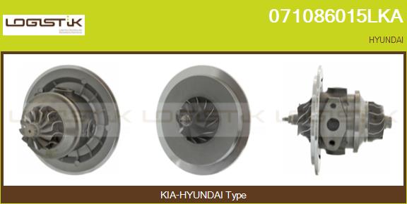Groupe carter, turbocompresseur LGK 071086015LKA