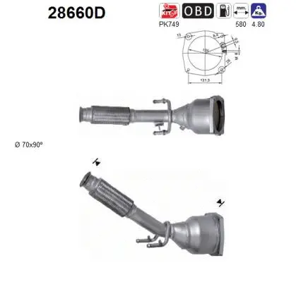 Catalyseur AS 28660D