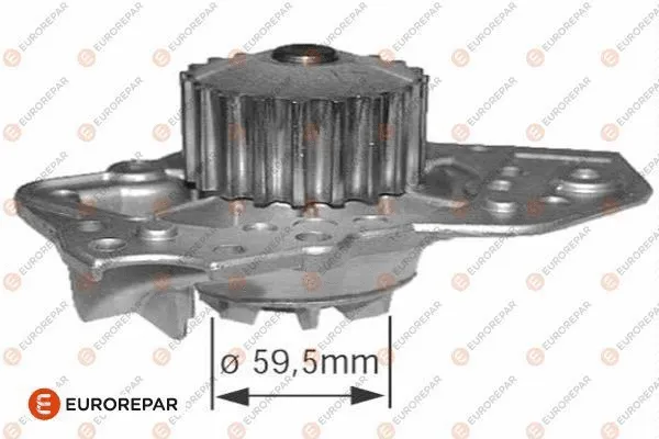 Pompe à eau, refroidissement du moteur EUROREPAR 1623098480