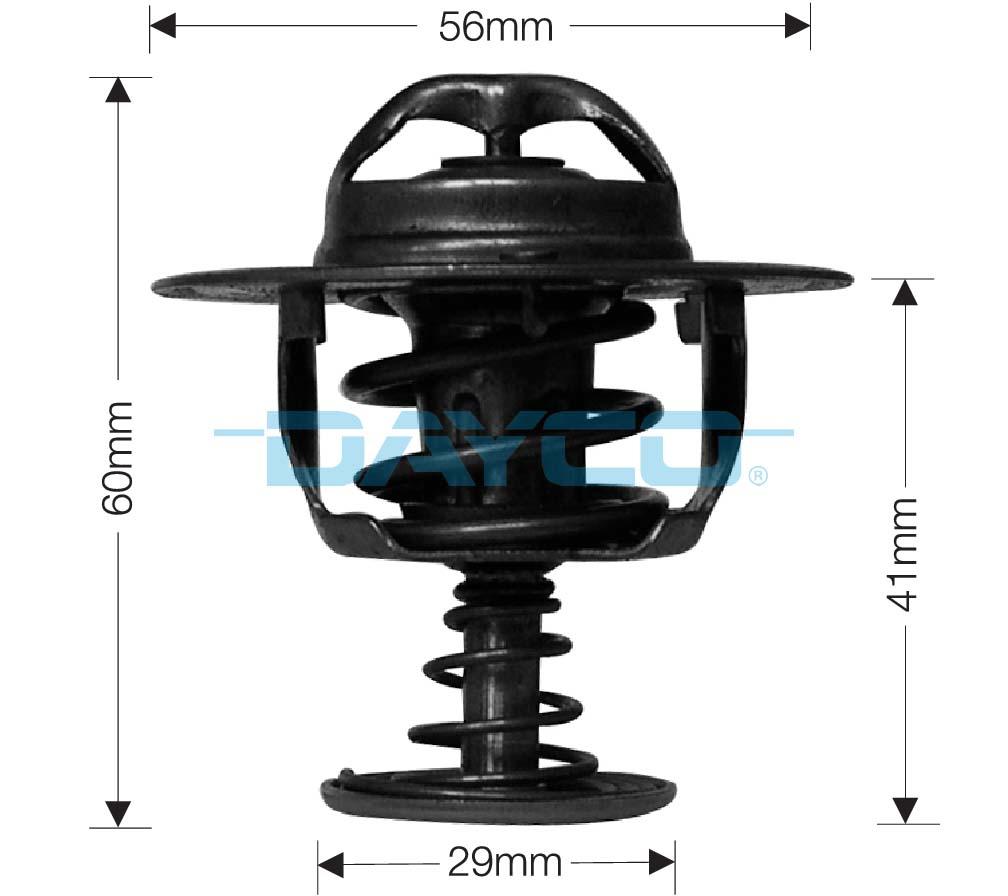 Thermostat, liquide de refroidissement DAYCO-AU DT57E