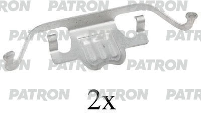 Kit d'accessoires, plaquette de frein à disque PATRON PSRK1021