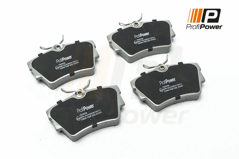 Kit de plaquettes de frein, frein à disque ProfiPower 1B2008