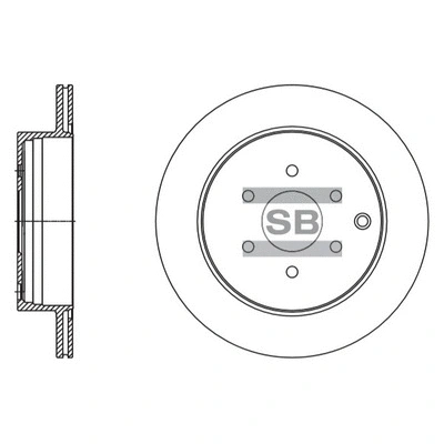 Disque de frein Hi-Q SD4244