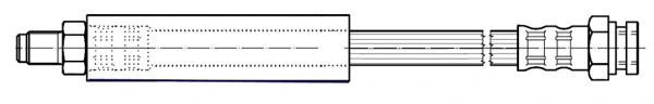 Flexible de frein CEF 510418