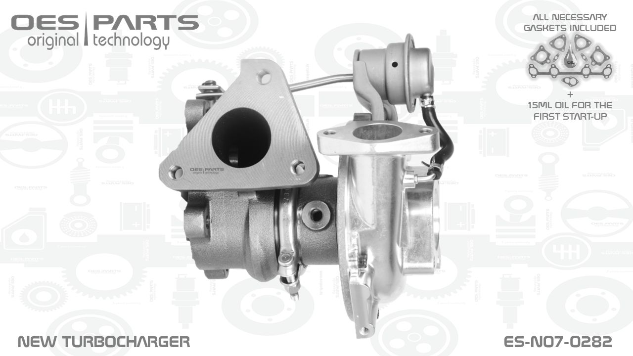 Turbocompresseur, suralimentation OES PARTS ES-N07-0282