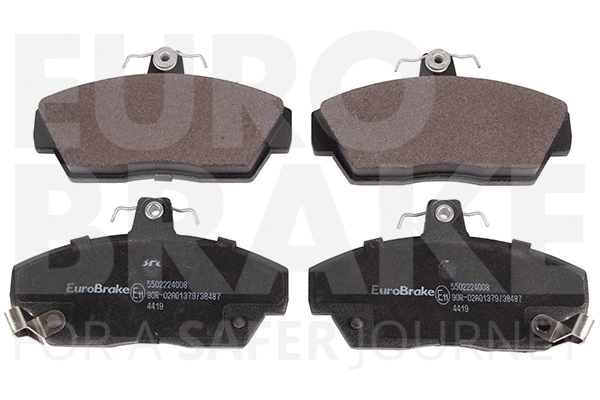 Kit de plaquettes de frein, frein à disque EUROBRAKE 5502224008