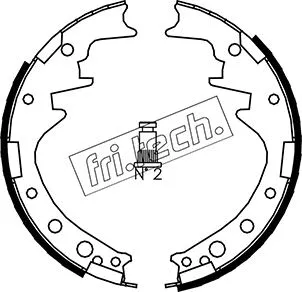 Jeu de mâchoires de frein fri.tech. 1115.249