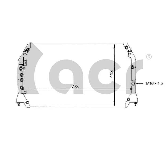 Condenseur, climatisation ACR 300075